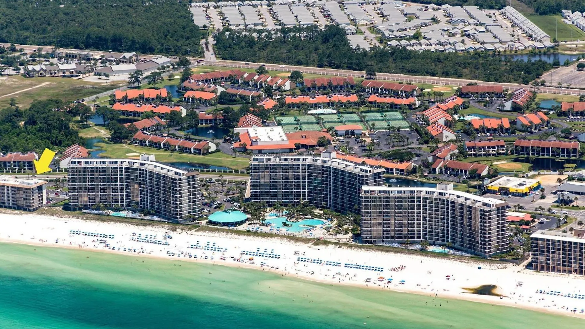 Tatil Evi Leeward 403 At Edgewater Villa Panama City Beach